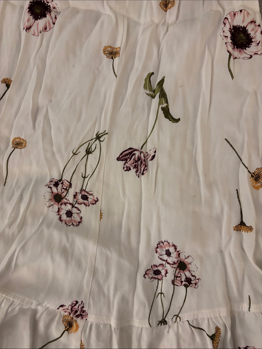 Reformation White Floral Strap Maxi Dress - Picture 3 of 3